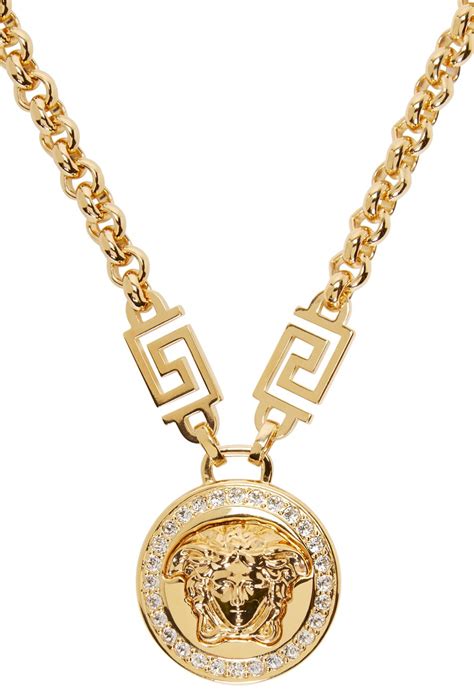 versace womens necklace|authentic versace jewelry.